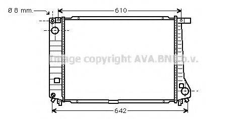 AVA QUALITY COOLING BW2179 Радіатор, охолодження двигуна