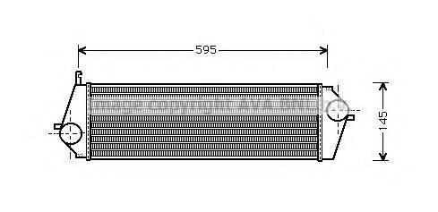 AVA QUALITY COOLING BW4193 Інтеркулер