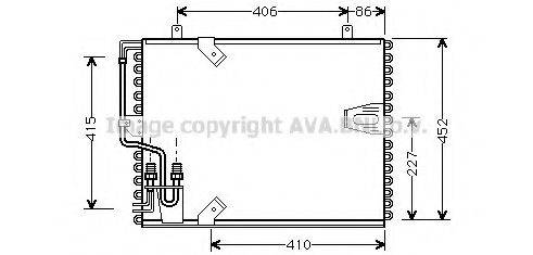 AVA QUALITY COOLING BW5183 Конденсатор, кондиціонер