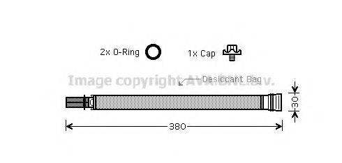 AVA QUALITY COOLING BWD313 Осушувач, кондиціонер