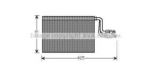 AVA QUALITY COOLING BWV364 Випарник, кондиціонер