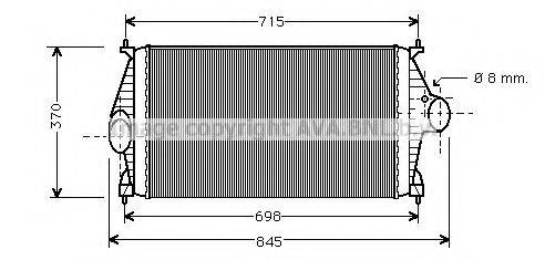 AVA QUALITY COOLING CNA4126 Інтеркулер