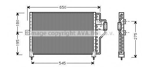 AVA QUALITY COOLING CR5013 Конденсатор, кондиціонер