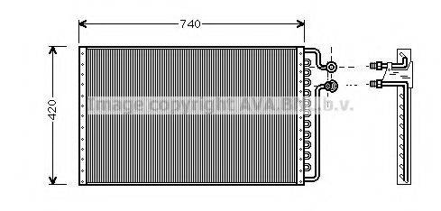 AVA QUALITY COOLING CT5015 Конденсатор, кондиціонер