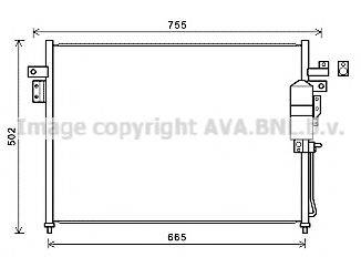 AVA QUALITY COOLING DN5404D Конденсатор, кондиціонер