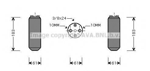 AVA QUALITY COOLING DND231 Осушувач, кондиціонер