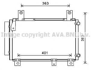 AVA QUALITY COOLING DU5067D Конденсатор, кондиціонер