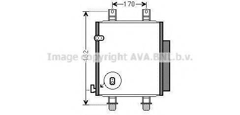 AVA QUALITY COOLING DU5072D Конденсатор, кондиціонер