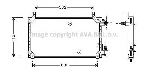 AVA QUALITY COOLING DW5006 Конденсатор, кондиціонер