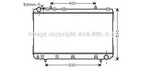 AVA QUALITY COOLING DWA2109 Радіатор, охолодження двигуна