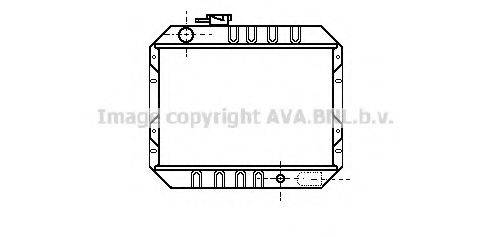 AVA QUALITY COOLING FD2013 Радіатор, охолодження двигуна