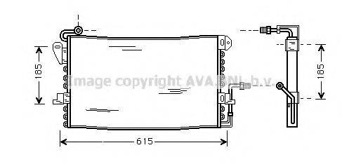 AVA QUALITY COOLING FD5175 Конденсатор, кондиціонер