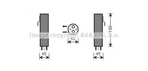 AVA QUALITY COOLING FDD584 Осушувач, кондиціонер