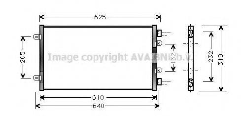 AVA QUALITY COOLING FT5219 Конденсатор, кондиціонер