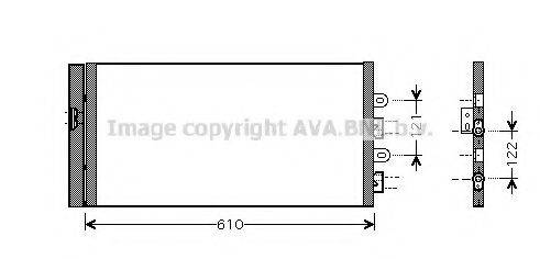 AVA QUALITY COOLING FT5298 Конденсатор, кондиціонер