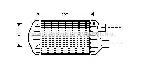 AVA QUALITY COOLING FTA4267 Інтеркулер