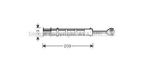 AVA QUALITY COOLING FTD282 Осушувач, кондиціонер