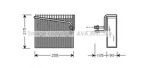 AVA QUALITY COOLING FTV072 Випарник, кондиціонер