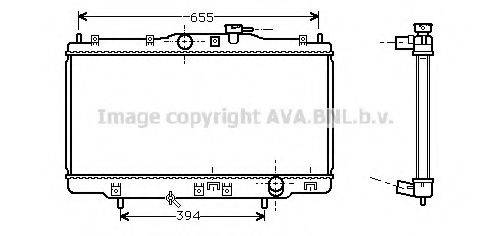 AVA QUALITY COOLING HD2118 Радіатор, охолодження двигуна