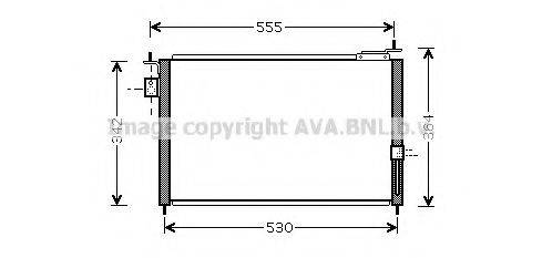 AVA QUALITY COOLING HD5209 Конденсатор, кондиціонер