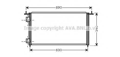 AVA QUALITY COOLING HD5210 Конденсатор, кондиціонер