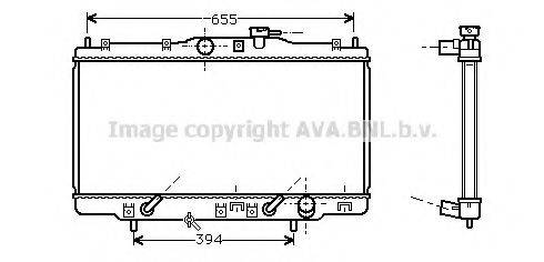 AVA QUALITY COOLING HDA2119 Радіатор, охолодження двигуна