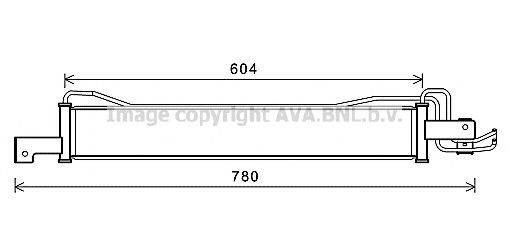 AVA QUALITY COOLING HY3378 Олійний радіатор, автоматична коробка передач