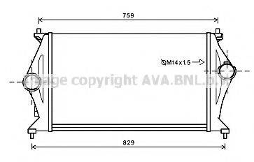 AVA QUALITY COOLING HY4327 Інтеркулер