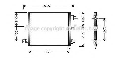 AVA QUALITY COOLING HY5062 Конденсатор, кондиціонер