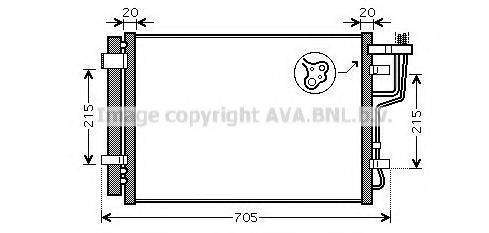 AVA QUALITY COOLING HY5183D Конденсатор, кондиціонер