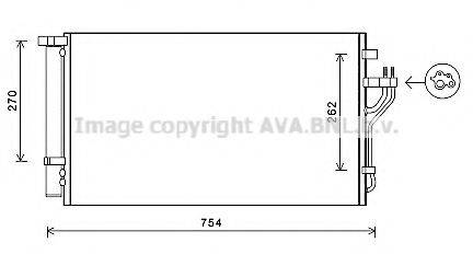 AVA QUALITY COOLING HY5279D Конденсатор, кондиціонер