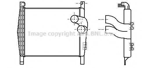 AVA QUALITY COOLING ME4181 Інтеркулер