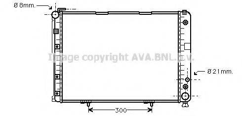 AVA QUALITY COOLING MS2177 Радіатор, охолодження двигуна