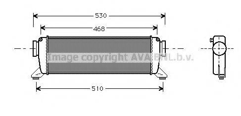 AVA QUALITY COOLING MS4261 Інтеркулер