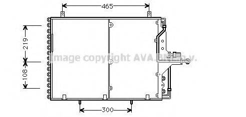 AVA QUALITY COOLING MS5169 Конденсатор, кондиціонер