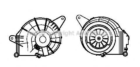 AVA QUALITY COOLING MS8631 Електродвигун, вентиляція салону