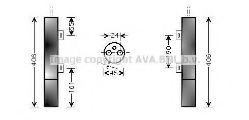 AVA QUALITY COOLING MSD090 Осушувач, кондиціонер