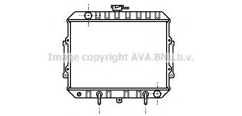 AVA QUALITY COOLING MT2015 Радіатор, охолодження двигуна