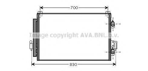 AVA QUALITY COOLING MT5178D Конденсатор, кондиціонер