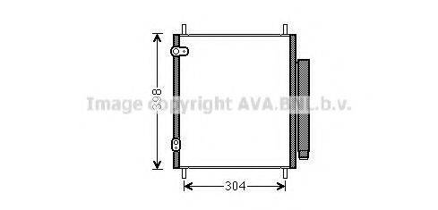 AVA QUALITY COOLING MT5244D Конденсатор, кондиціонер