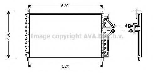 AVA QUALITY COOLING OL5226 Конденсатор, кондиціонер