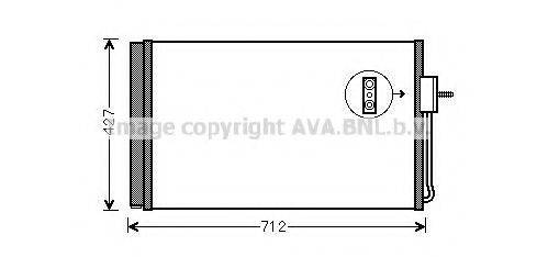 AVA QUALITY COOLING OL5611D Конденсатор, кондиціонер