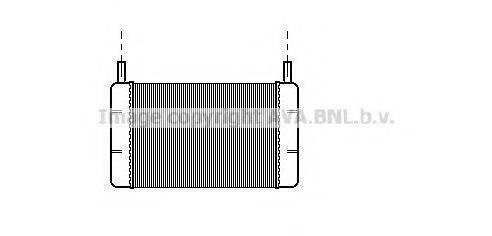 AVA QUALITY COOLING OL6005 Теплообмінник, опалення салону