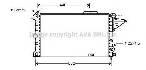 AVA QUALITY COOLING OLA2119 Радіатор, охолодження двигуна