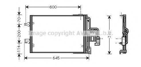 AVA QUALITY COOLING OLA5385D Конденсатор, кондиціонер