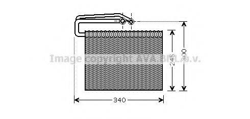 AVA QUALITY COOLING OLV399 Випарник, кондиціонер