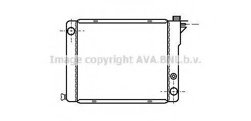 AVA QUALITY COOLING PE2064 Радіатор, охолодження двигуна