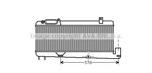 AVA QUALITY COOLING PE4144 Інтеркулер