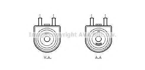 AVA QUALITY COOLING PEA3285 масляний радіатор, моторне масло