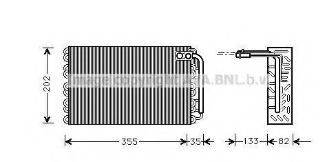 AVA QUALITY COOLING PEV009 Випарник, кондиціонер